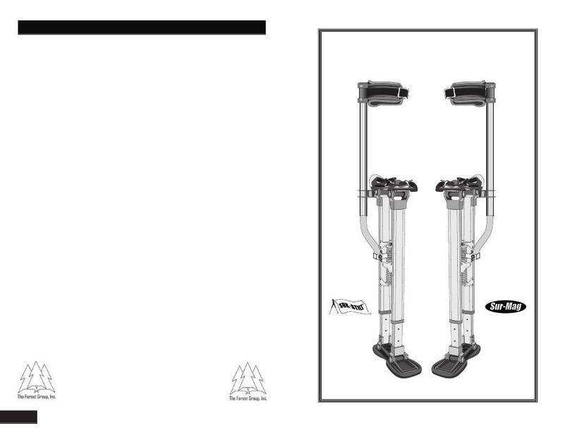 The Forest Group SUR-STILT Parts, assembly and safety manual