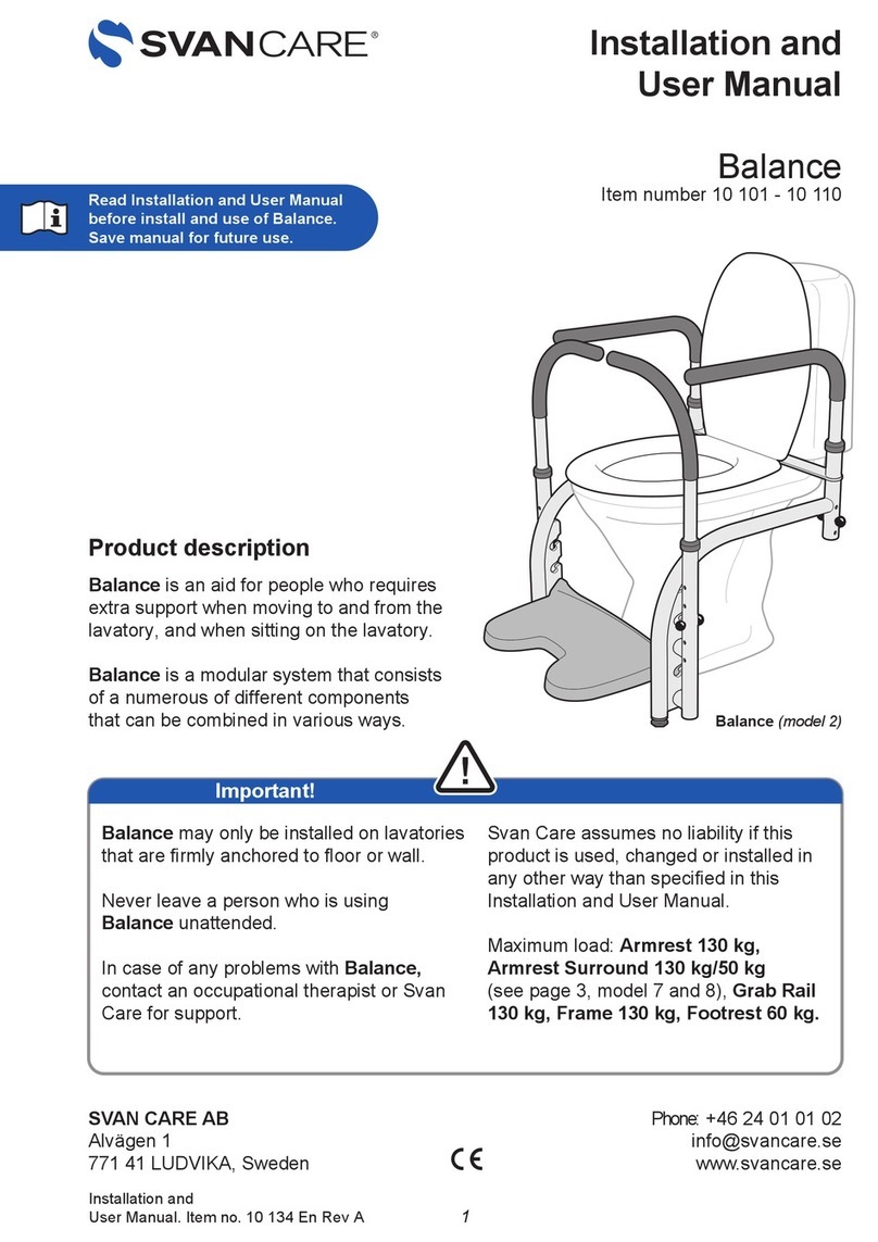 SVAN CARE Balance Installation and user manual