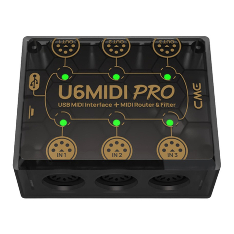 CMC U6MIDI PRO user manual