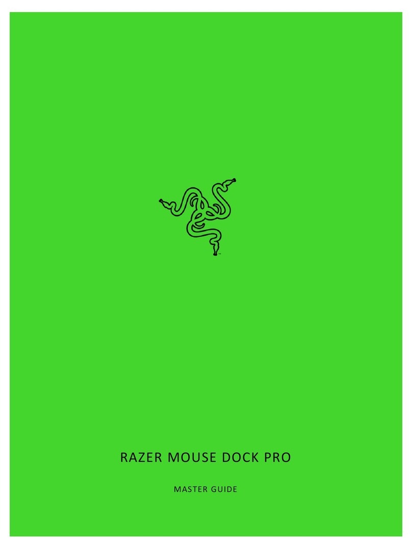 Razer Mouse Dock Pro Use and care manual