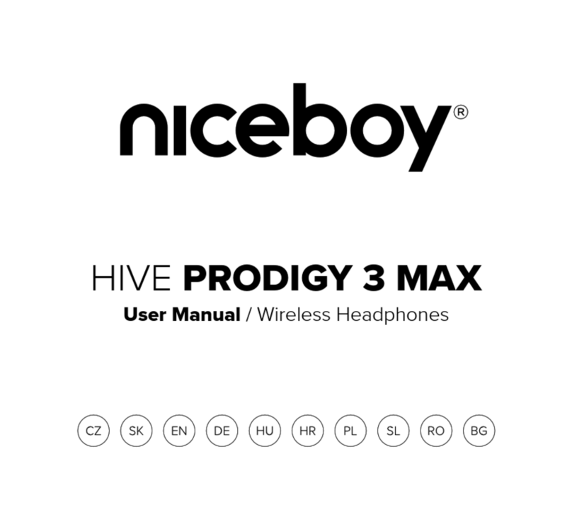 Niceboy HIVE PRODIGY 3 MAX User manual Niceboy HIVE PRODIGY 3 MAX User manual
