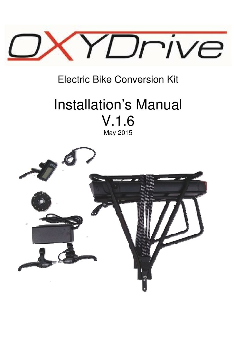 OXYDrive RC11Ah installation manual