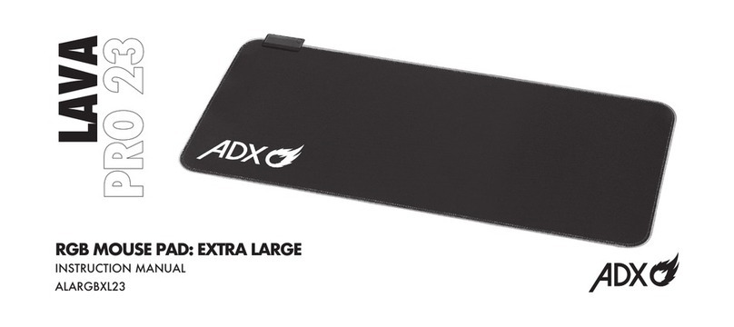 ADX LAVA PRO 23 instruction manual