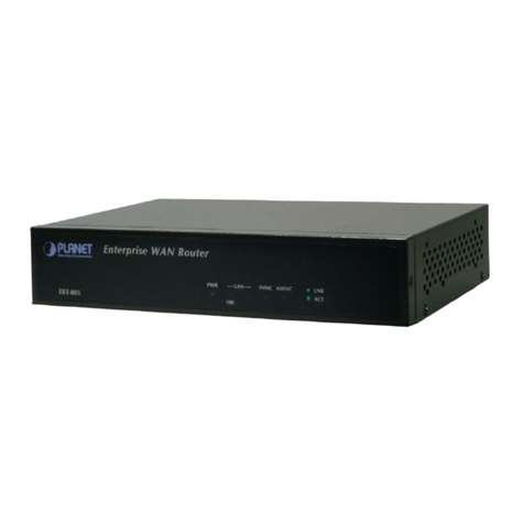 Planet ERT-805 User manual