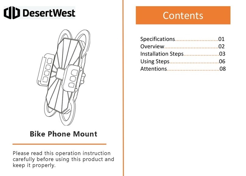 DesertWest CTVK43 manual