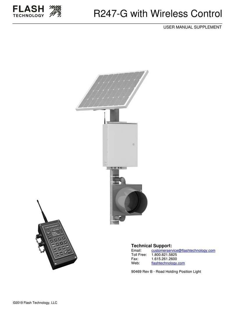 Flash Technology R247-G User manual