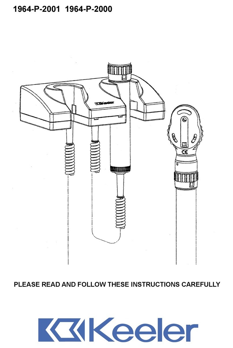 Keeler 1964-P-2001 user manual