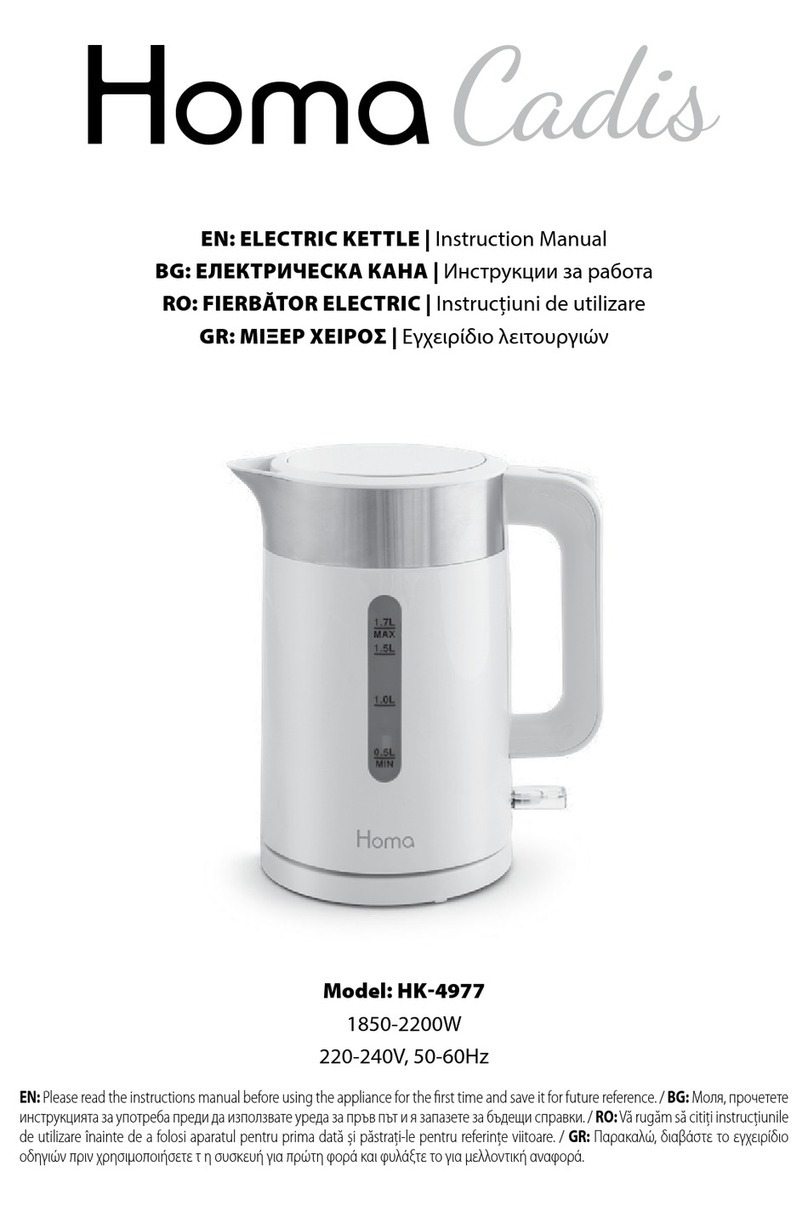 Homa Cadis HK-4977 instruction manual