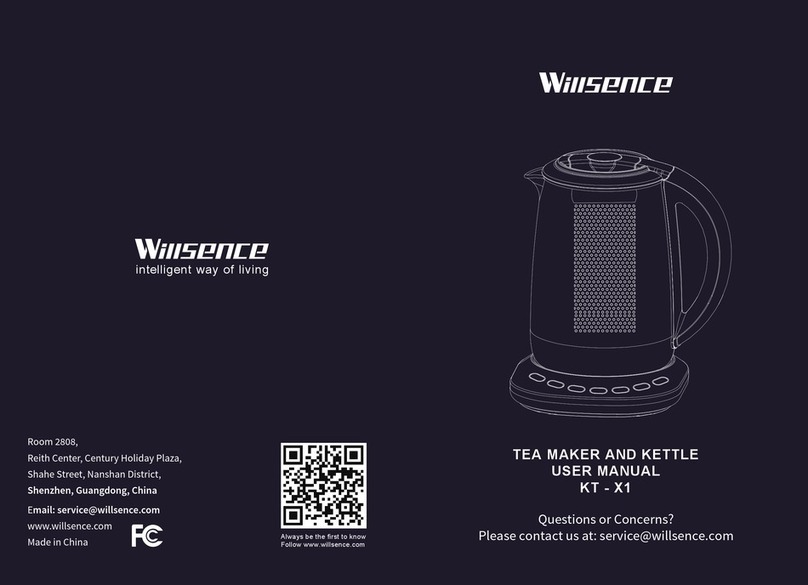 WILLSENCE KT-X1 User manual