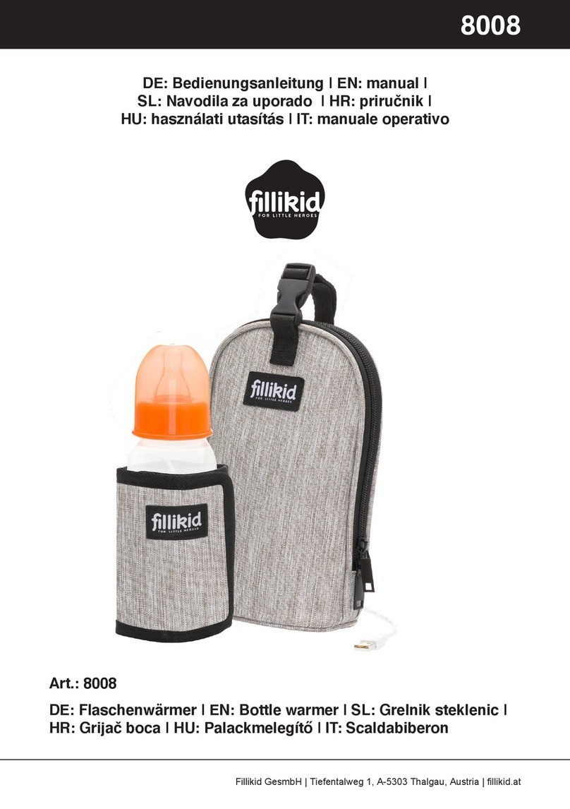 Fillikid 8008 manual