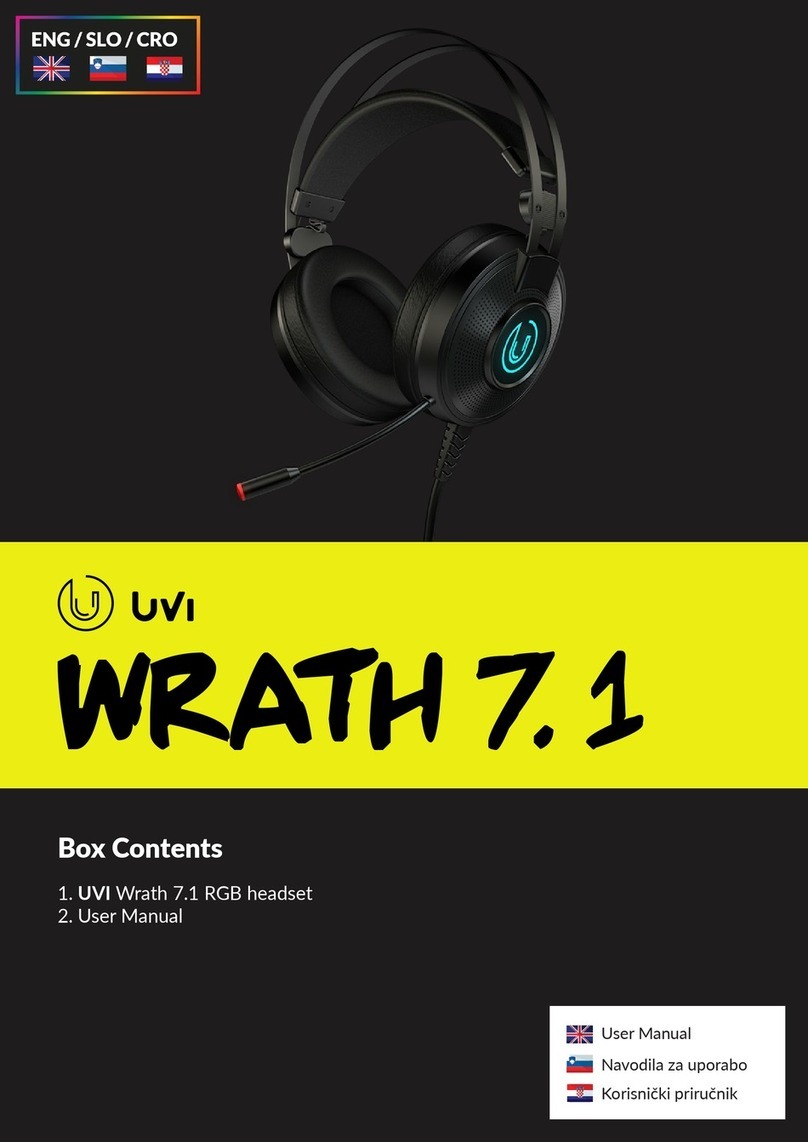UVI Group WRATH 7. 1 user manual