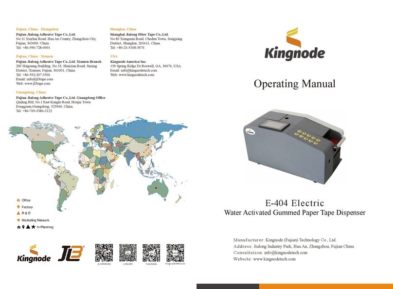 Kingnode E-404 Series operating manual