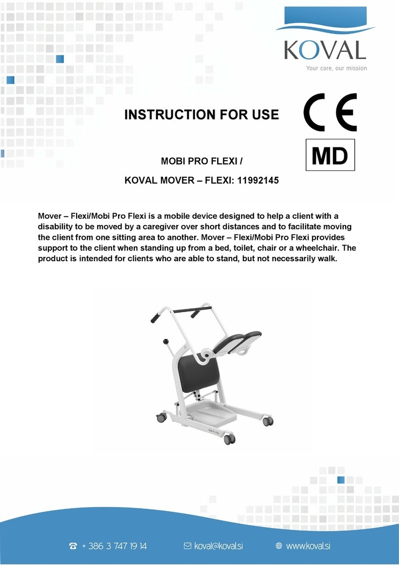 Koval Mobi Pro Flexi Instructions for use