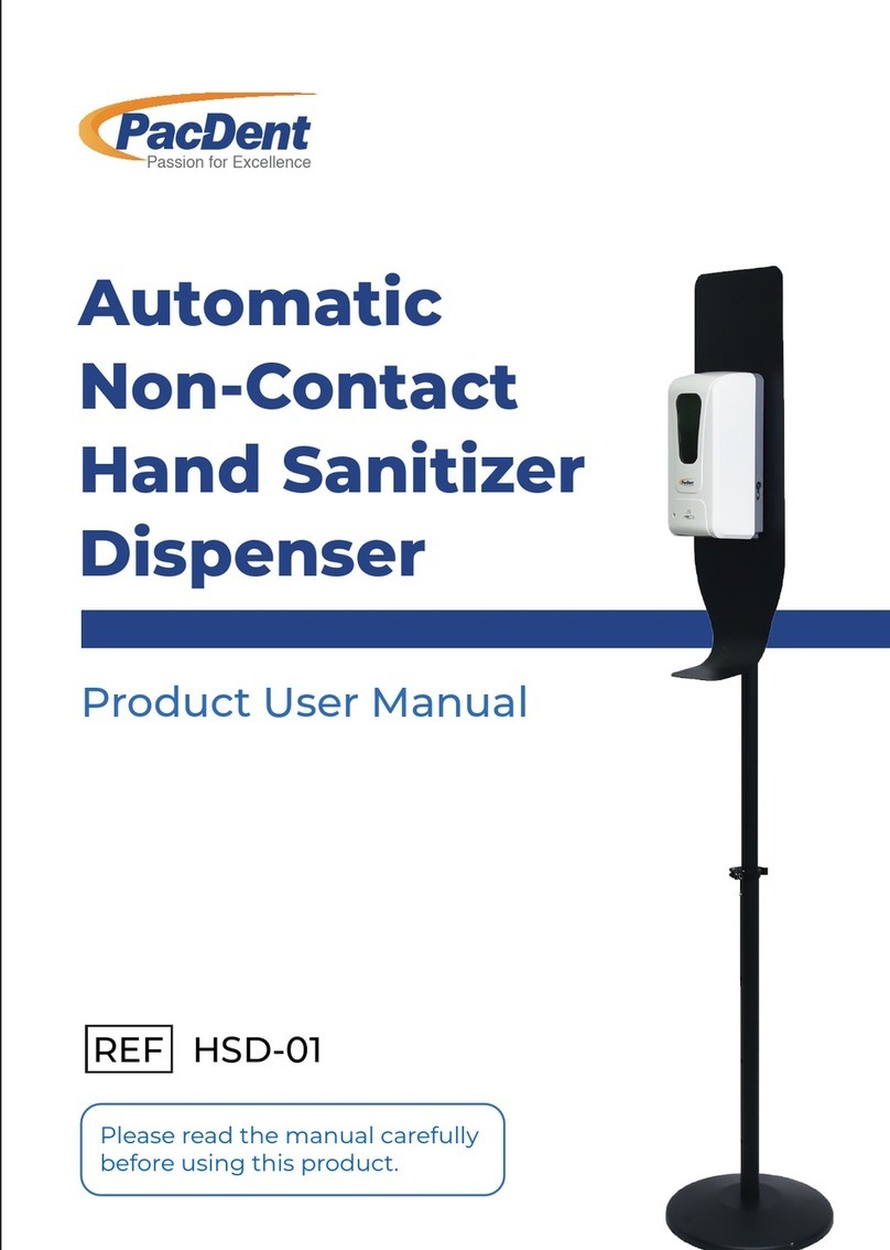 Pac-Dent HSD-01 Product user manual