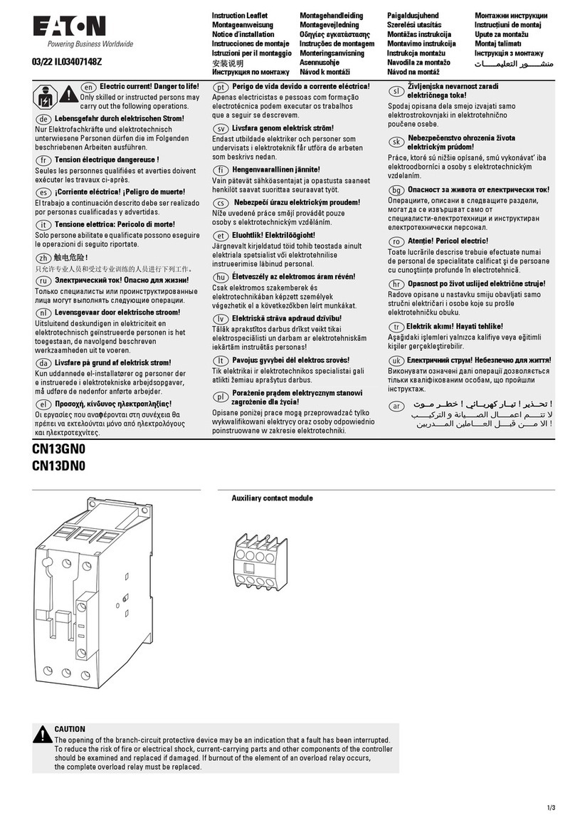 Eaton CN13GN0 Manual