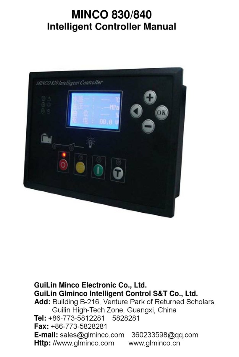 Minco 830 manual