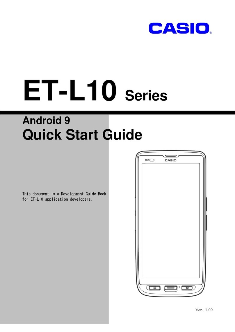 Casio ET-L10 Series User manual
