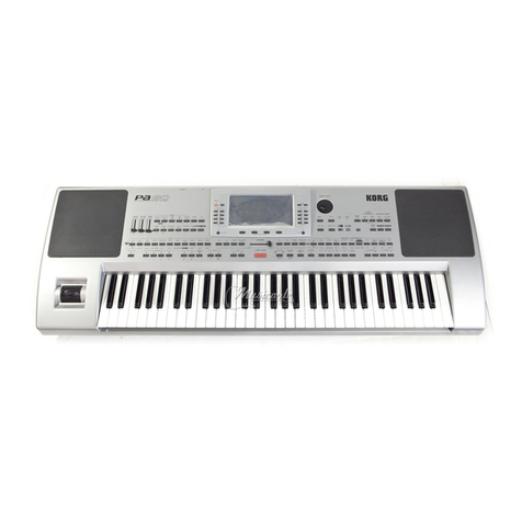 Korg PA80 User manual