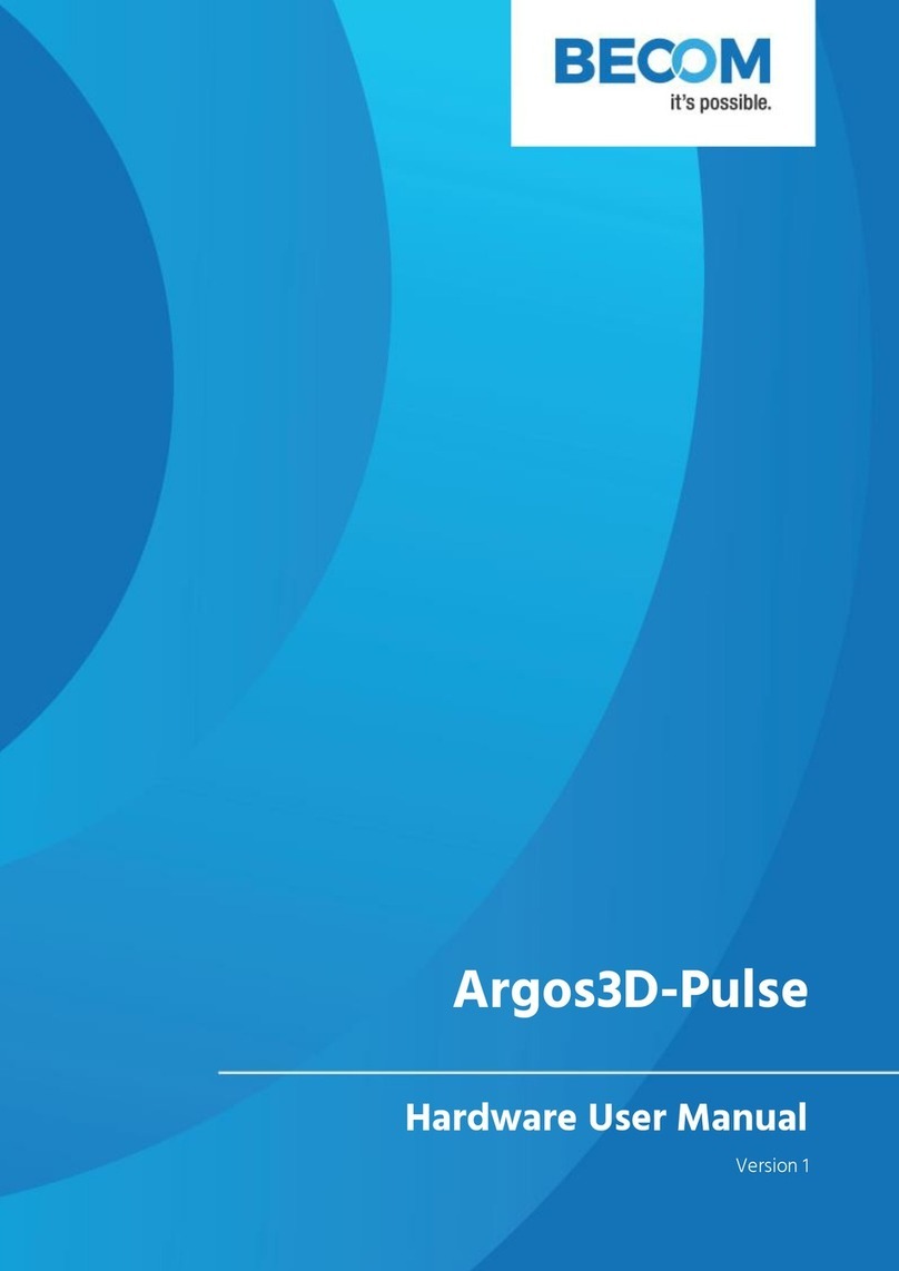Becom Argos3D-Pulse Instructions for use