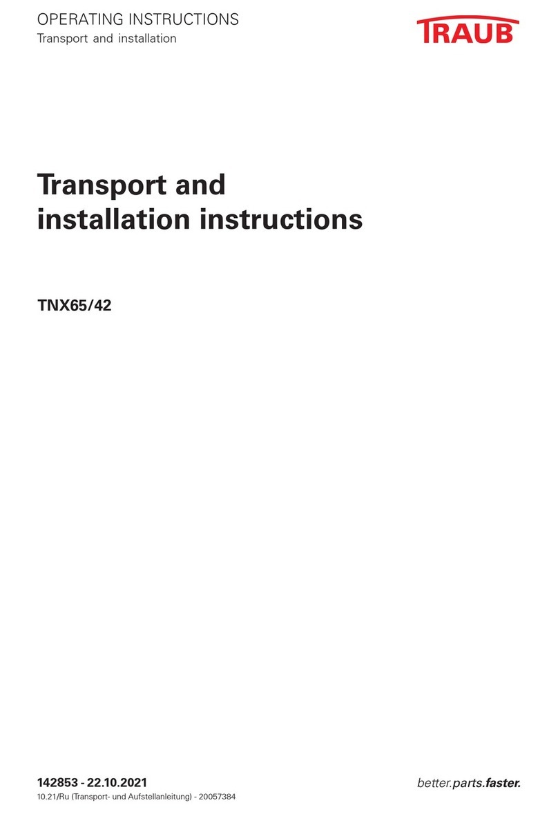 Traub TNX65 User manual