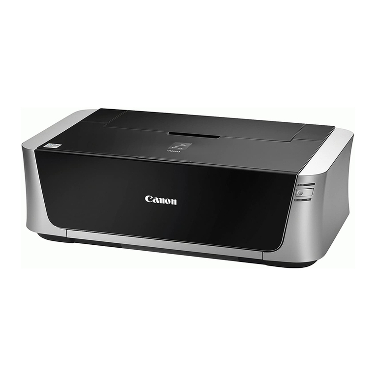 Canon iP3500 - PIXMA Color Inkjet Printer User manual