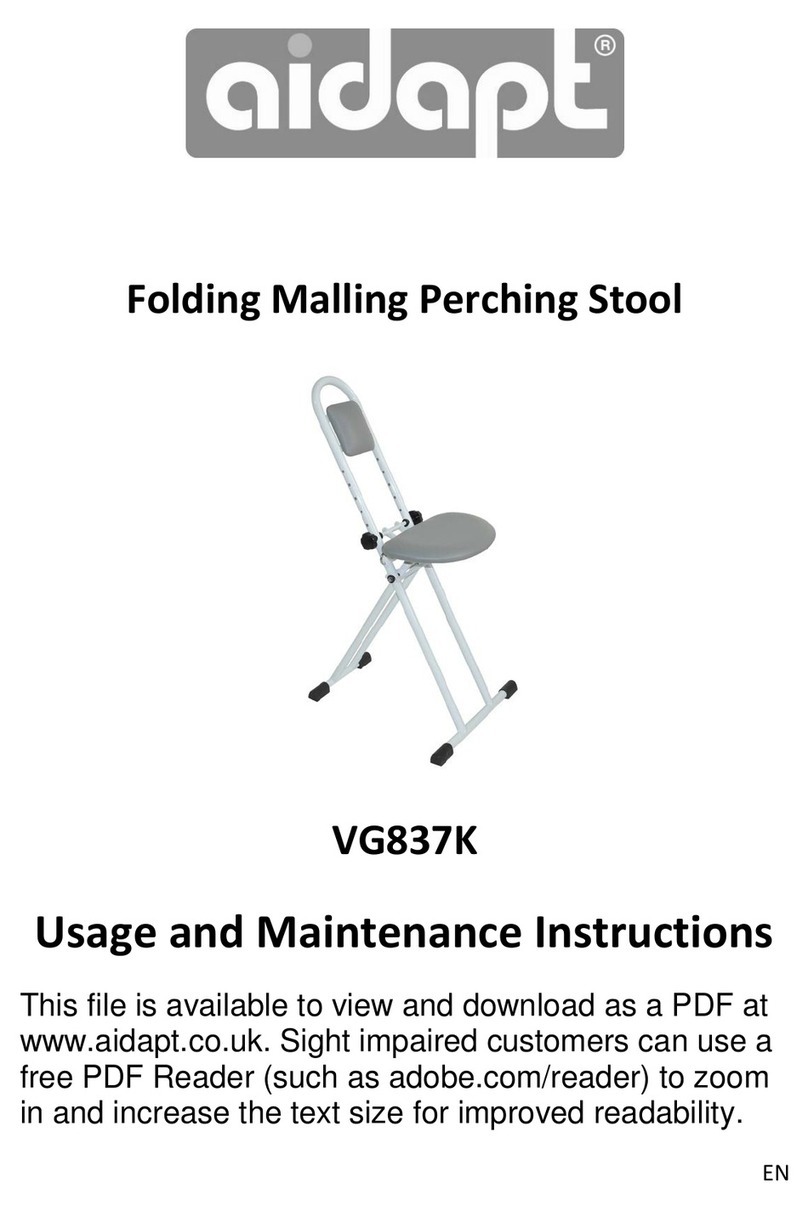 aidapt VG837K Programming manual