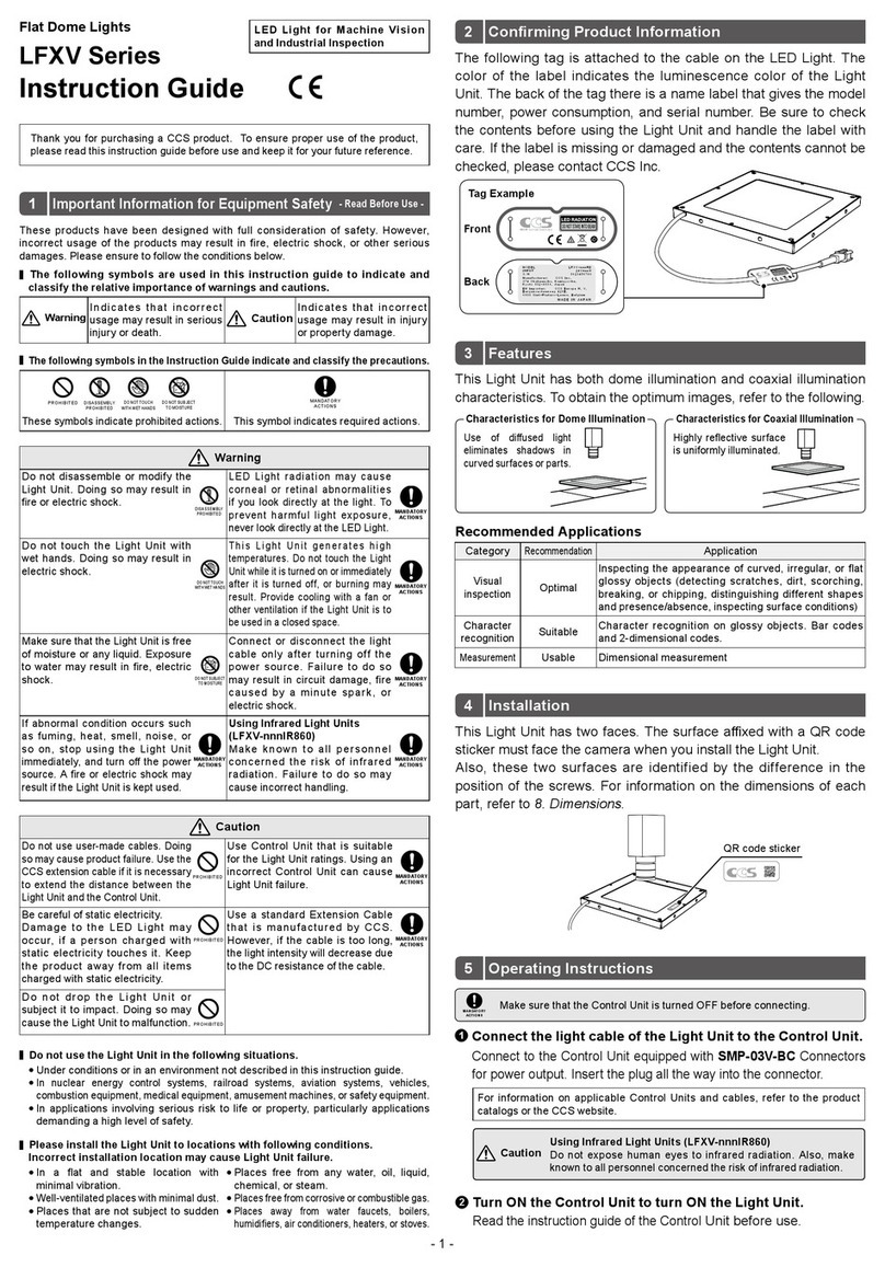 CCS LFXV Series Manual