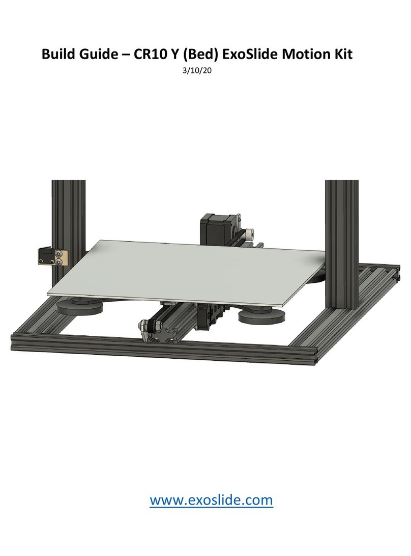 ExoSlide CR10 Y Build guide