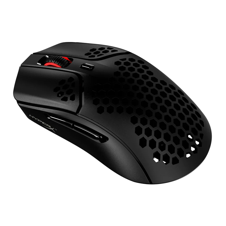 HyperX Pulsefire Haste User manual HyperX Pulsefire Haste User manual