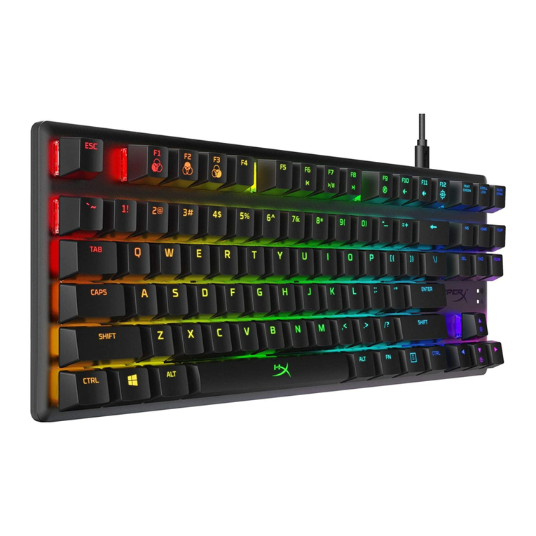 HyperX Alloy Origins Core User manual HyperX Alloy Origins Core User manual