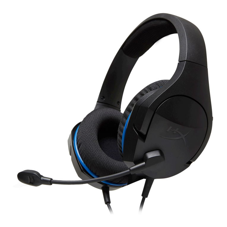 HyperX Cloud Stinger User manual