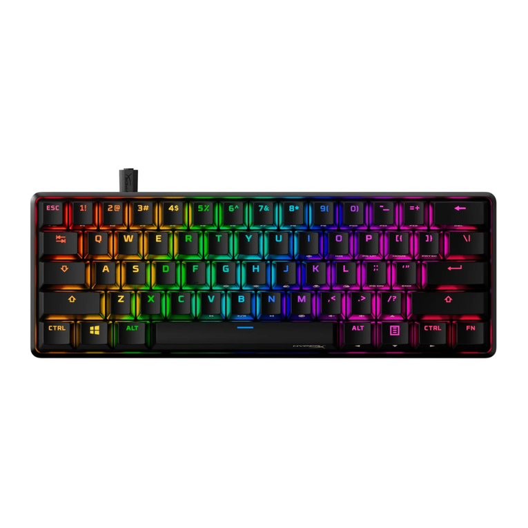 HyperX Alloy Origins 60 User manual