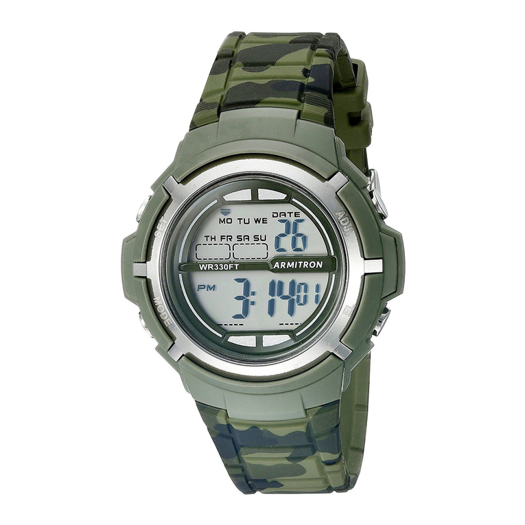 Armitron pro sport M1085 user manual
