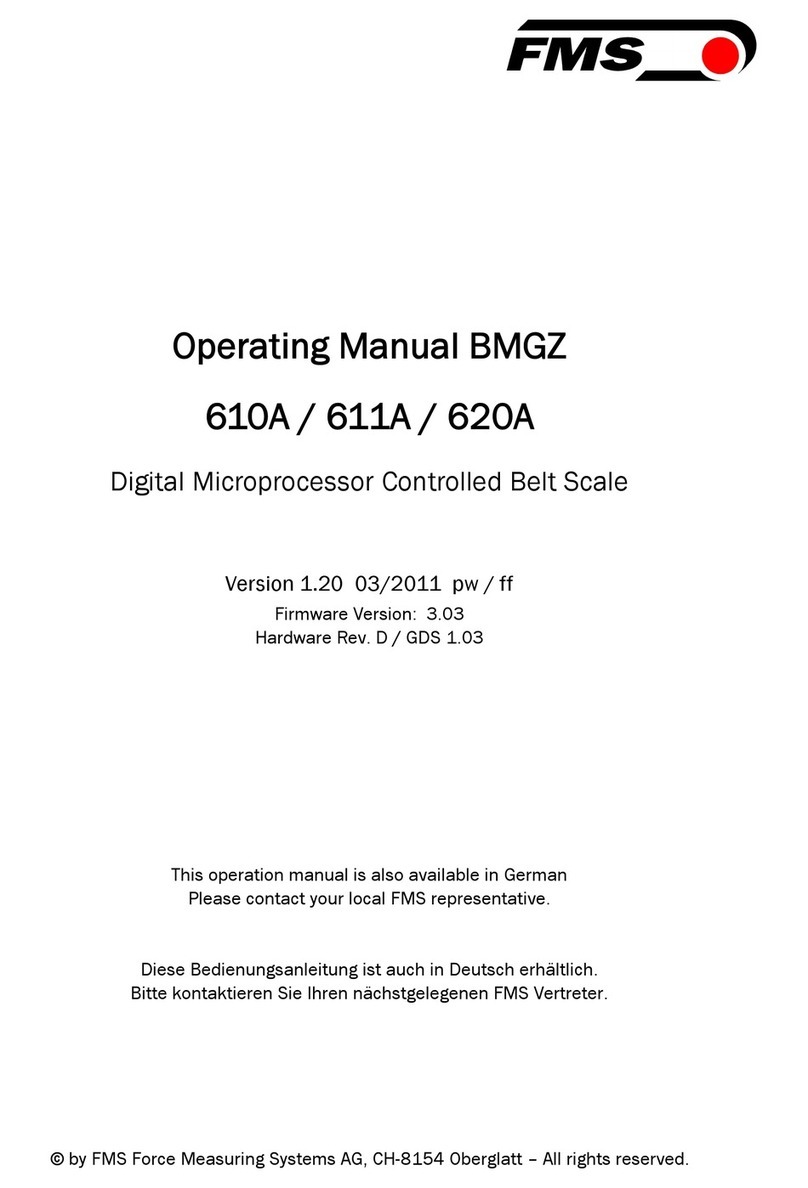 FMS BMGZ 610A operating manual