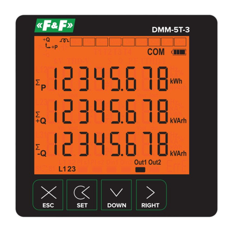 F&F DMM-5T-3 User manual