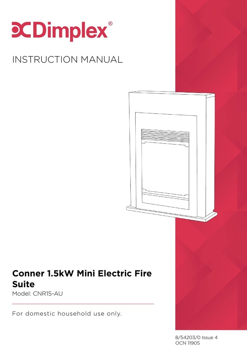 Dimplex Conner CNR15-AU User manual Dimplex Conner CNR15-AU User manual