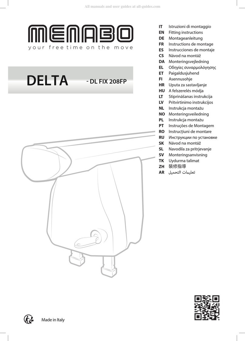 Menabo DELTA User manual Menabo DELTA User manual