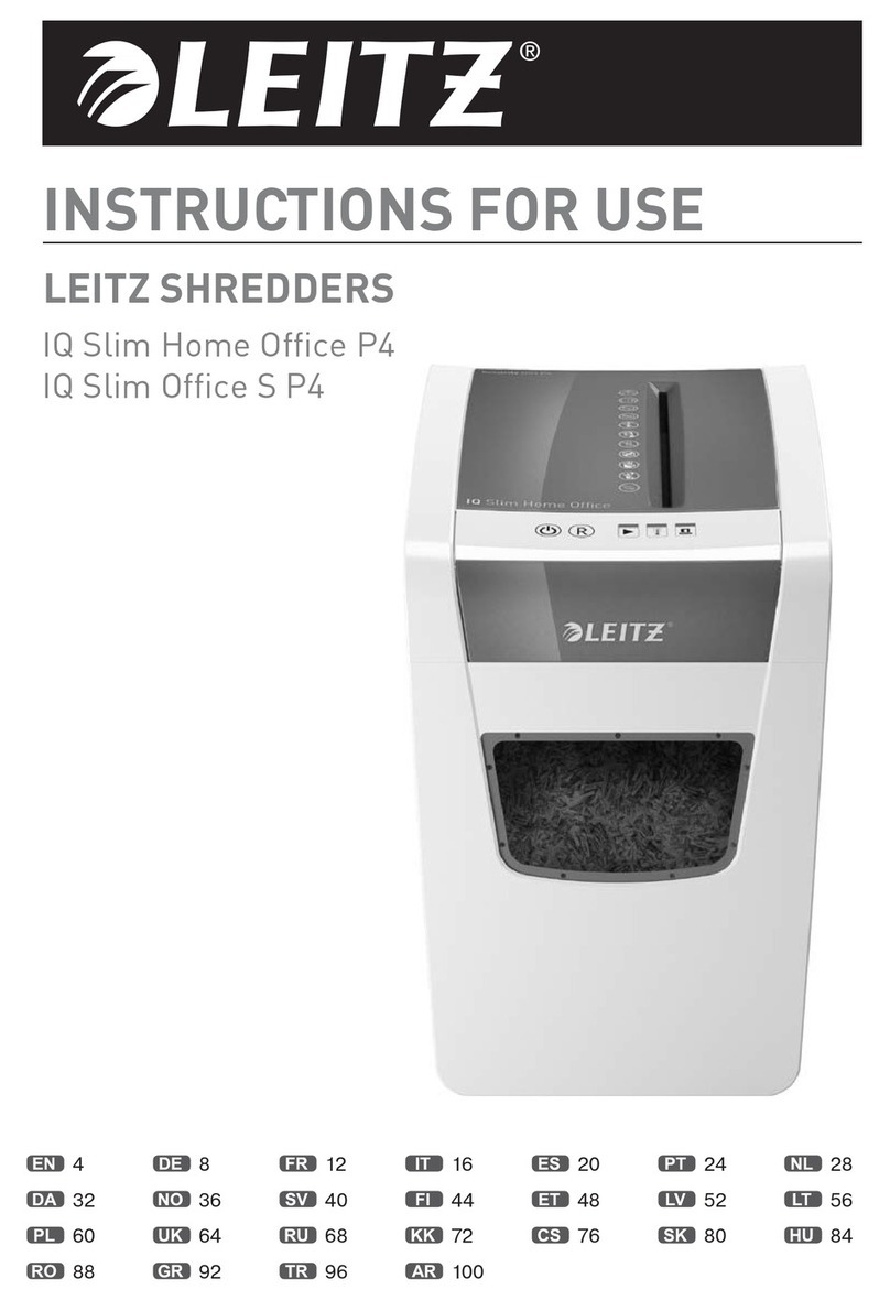LEITZ IQ Slim Home Office P4 Instructions for use