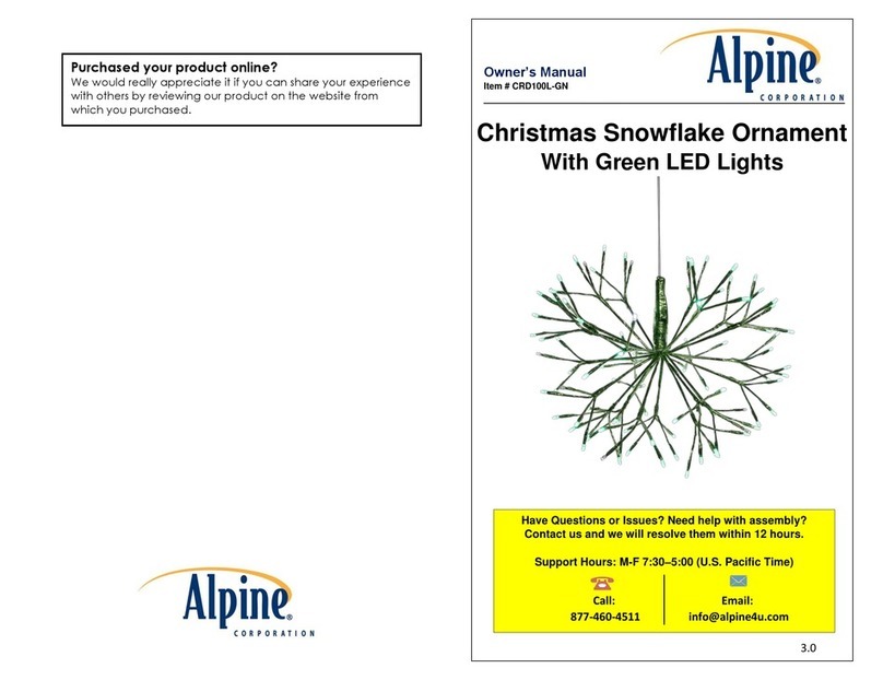 Alpine CRD100L-GN owner's manual