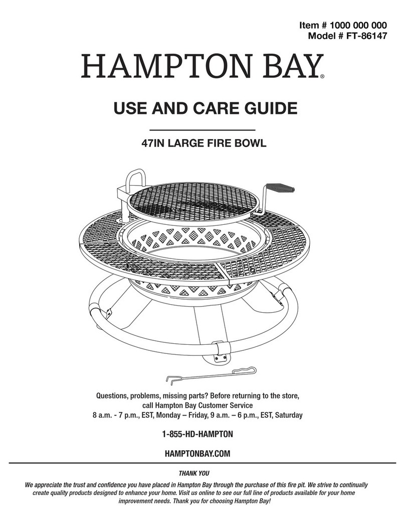 HAMPTON BAY FT-86147 Use and care guide HAMPTON BAY FT-86147 Use and care guide
