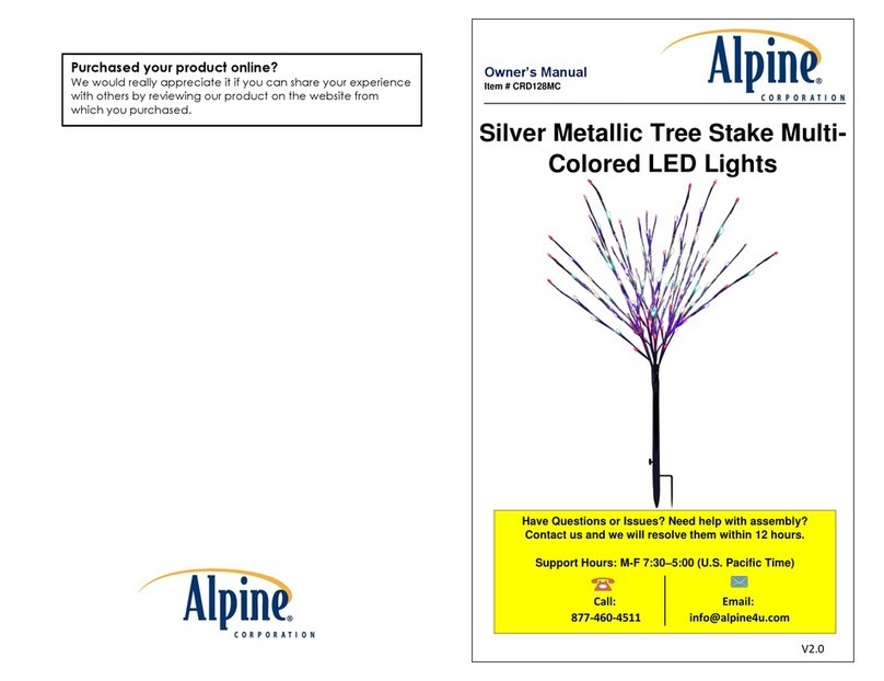 Alpine CRD128MC User manual