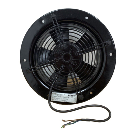 Ebmpapst W2E200-CF02-01 operating instructions