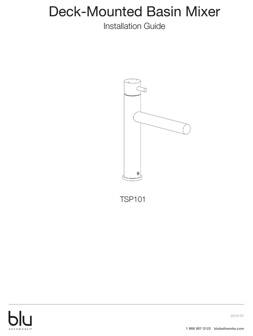 bluBathworks Pure 2 TSP101 installation guide