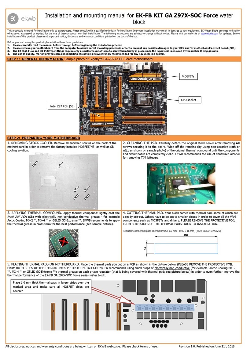 ekwb EK-FB KIT GA Z97X-SOC Force Guide