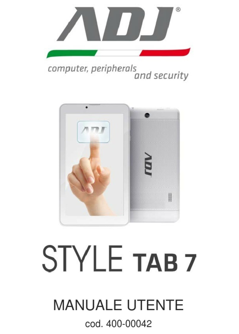 ADJ STYLE TAB 7 user manual