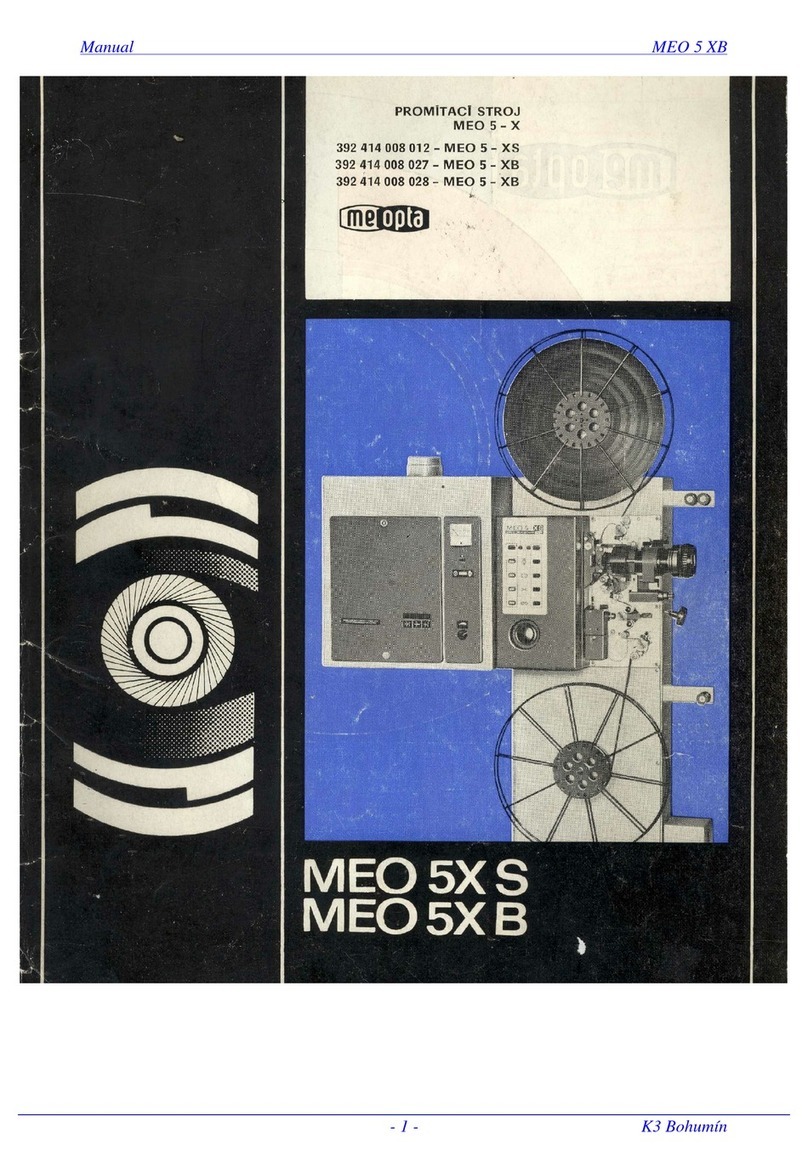Meopta MEO 5-XS manual