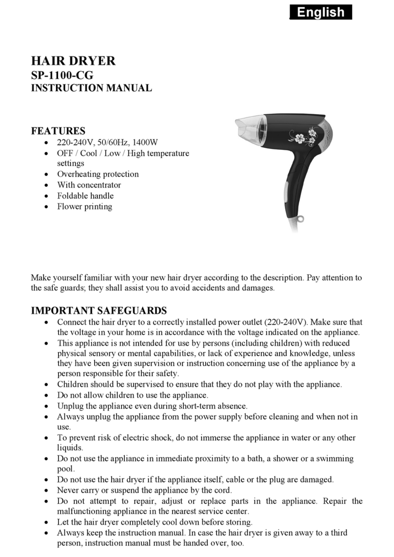 Sapir SP-1100-CG instruction manual