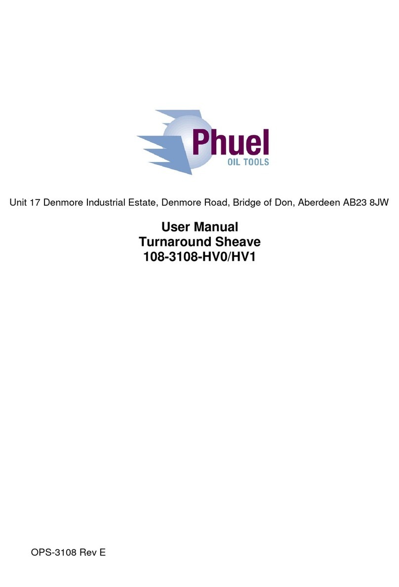 Phuel 108-3108-HV0 User manual