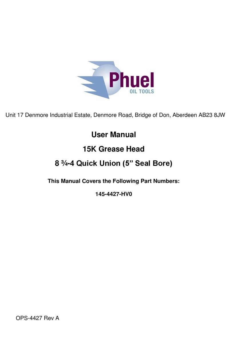 Phuel 145-4427-HV0 User manual