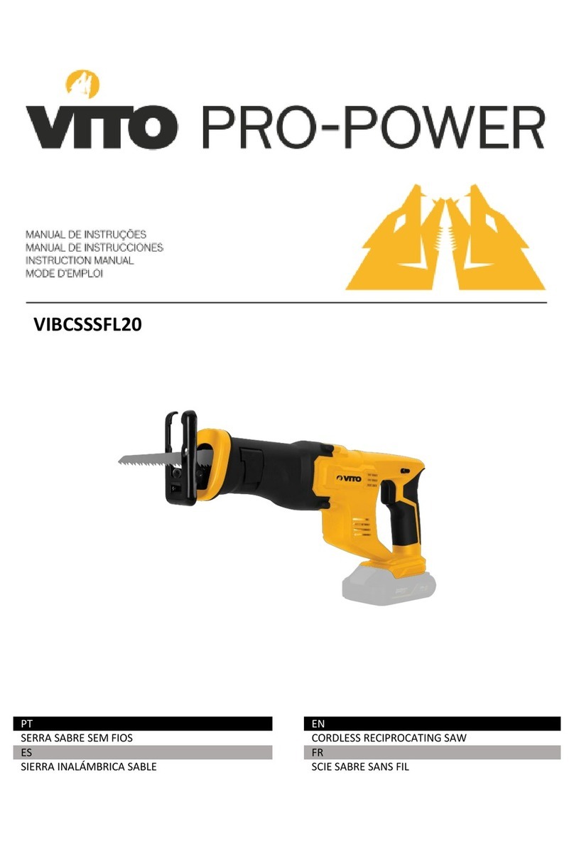 VITO PRO-POWER VIBCSSSFL20 instruction manual
